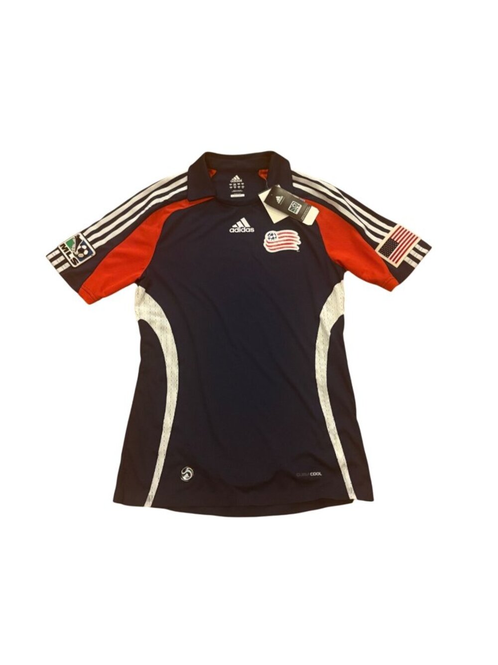 Adidas 2009 New England Revolutions Home Kit MLS Soccer Jersey Men's Small NWT